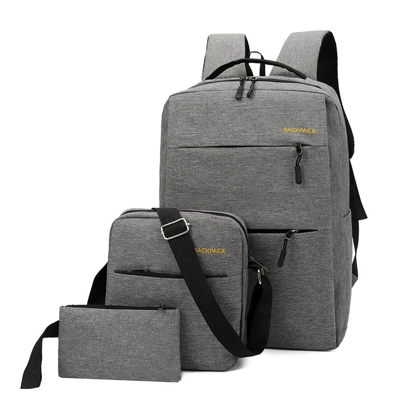 Fashion Computer Bag Three-piece Set