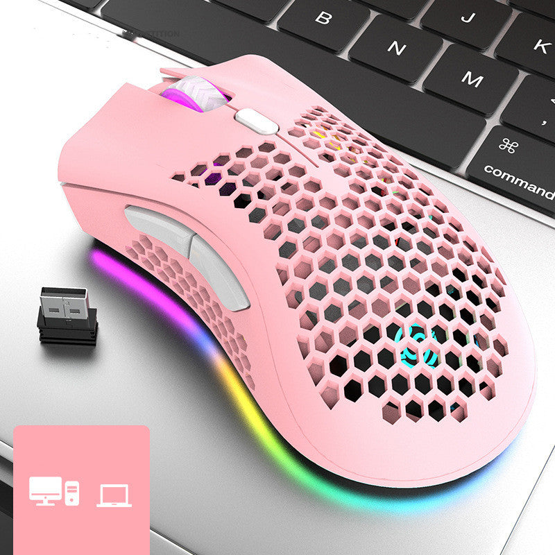 luminous RGB electric charging mouse