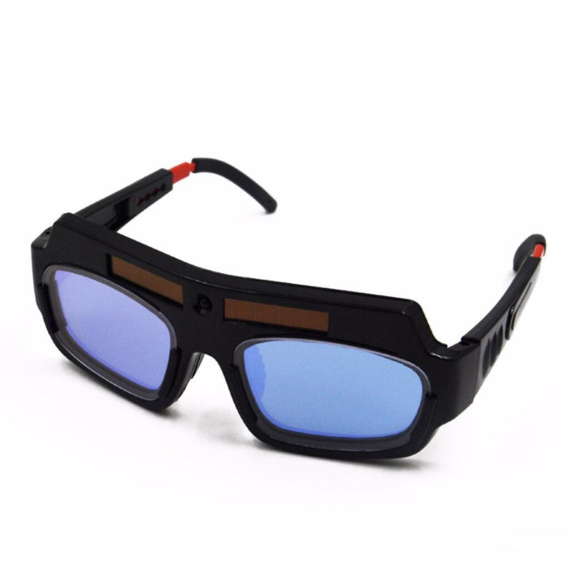 Solar automatic light welding glasses