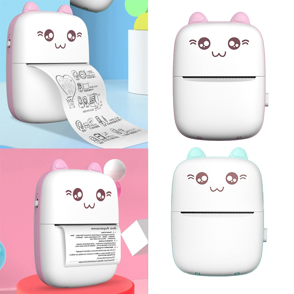 Mini Portable Bluetooth WiFi  Printer