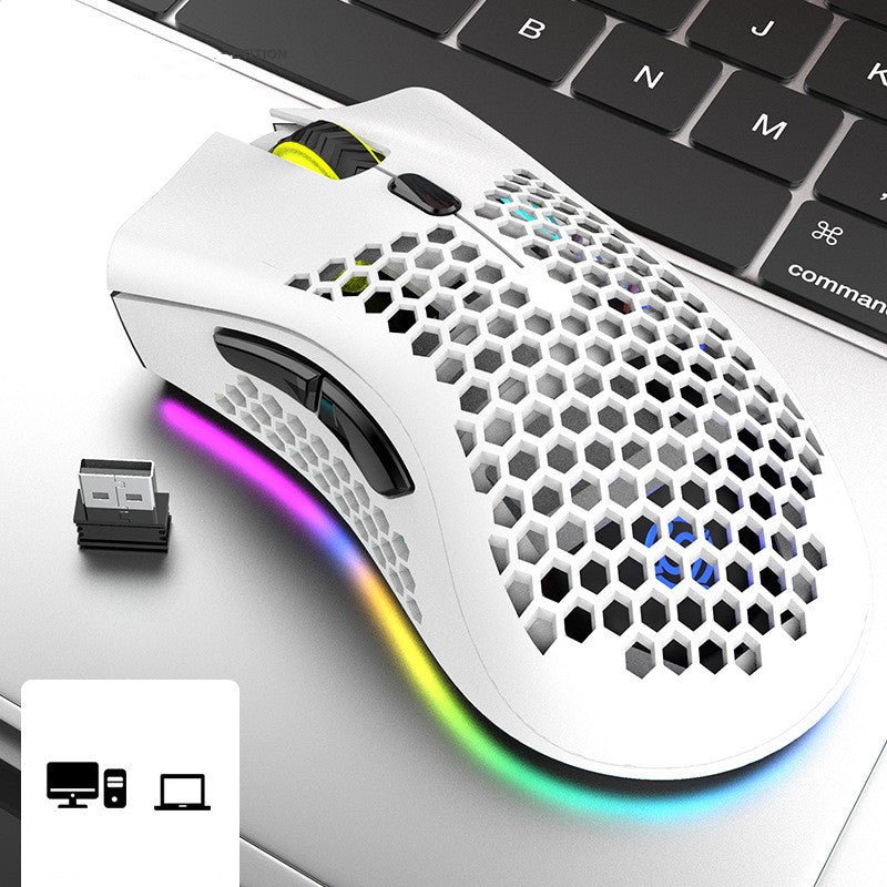 luminous RGB electric charging mouse