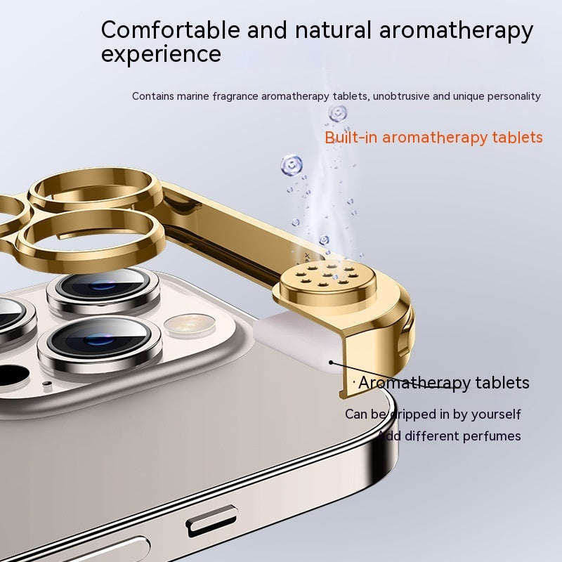 Applicable Universal Phone Case Mobile Phone Case Aromatherapy Metal