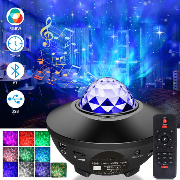 Christmas Creative Music Sky Light Projection Bluetooth