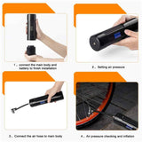 Portable electric pump