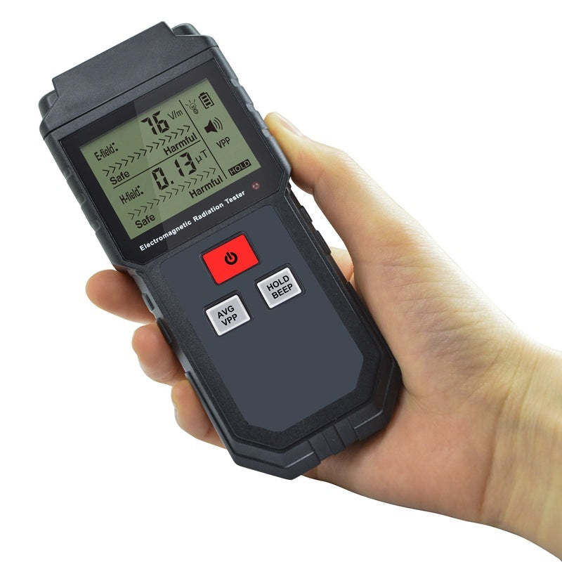 Electromagnetic radiation tester electric field digital dosimeter counter