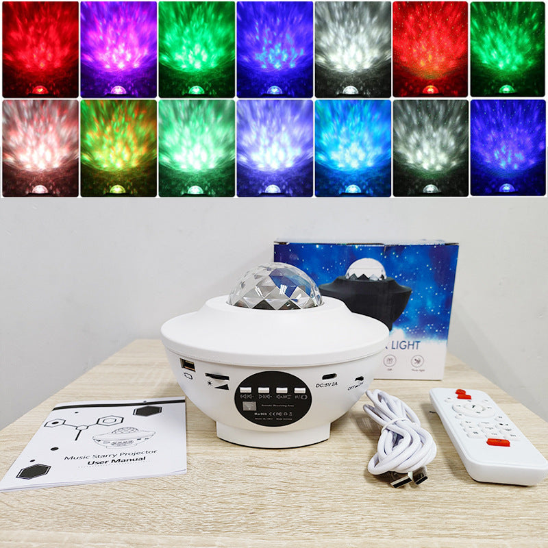 Christmas Creative Music Sky Light Projection Bluetooth