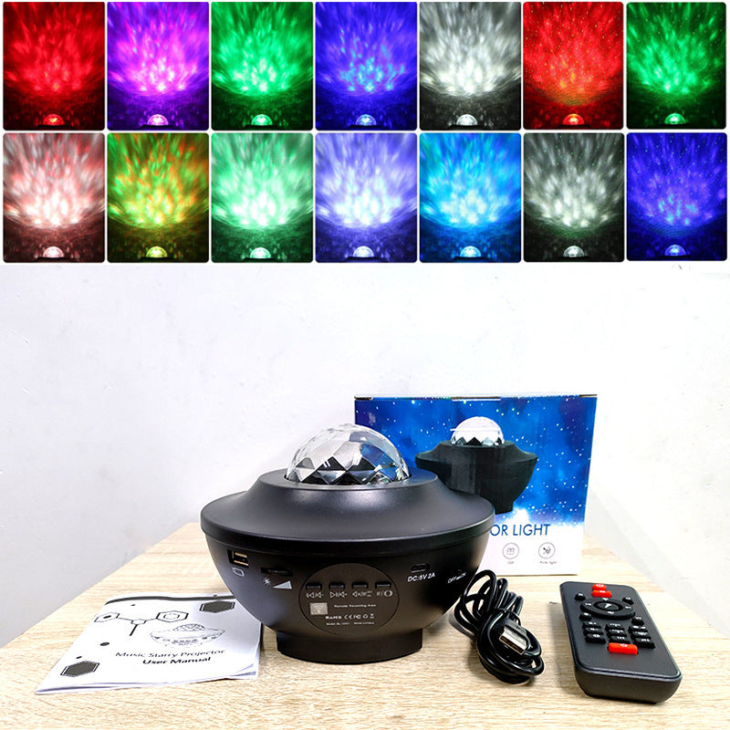 Christmas Creative Music Sky Light Projection Bluetooth